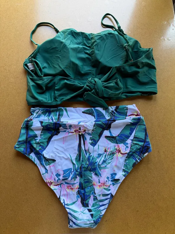 Avanova NEW Women's Two Piece High Waist Swim Suit Size Small #260199 - Image 4