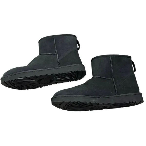 NEW Ugg Classic Mini II Boots Women's Black Size 10 - Image 4