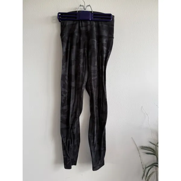 Lululemon‎ Align High-Rise Pant 25 Camo Deep Coal Multi Size 4 Nulu Leggings - Image 3