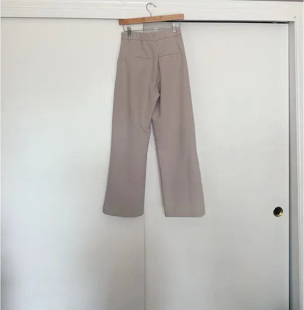 Abercrombie Sloane Curve Love Tailored Wide-Leg Pants - Image 4