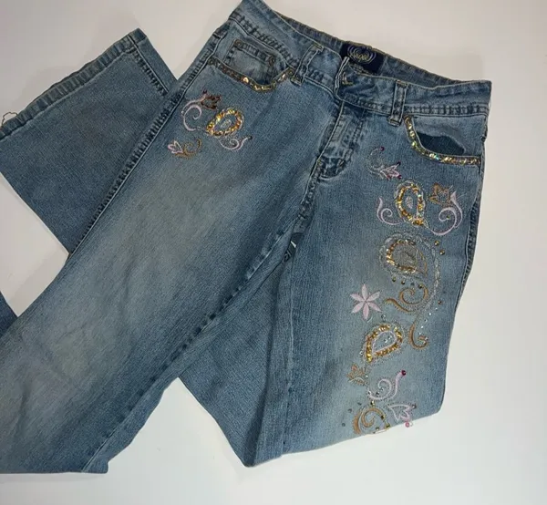 Earth Angels Flare Jeans - Image 3