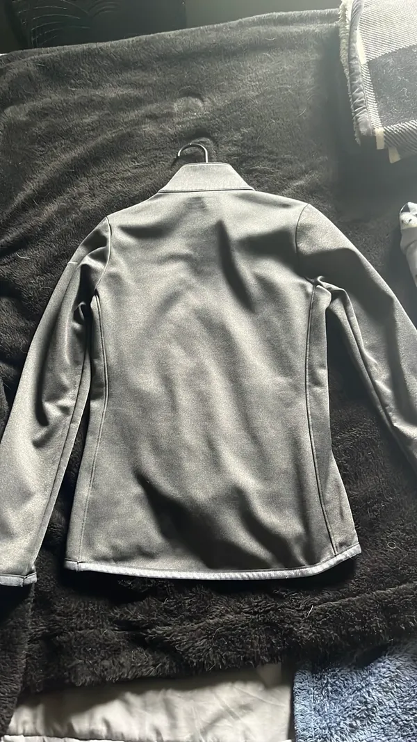 Nike Zip-Up Jacket Grey Dark women’s extra small  - Image 3