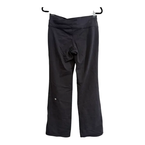 Lululemon Crossover Mid Rise Black Wide Leg Pant Size 8 - Image 3