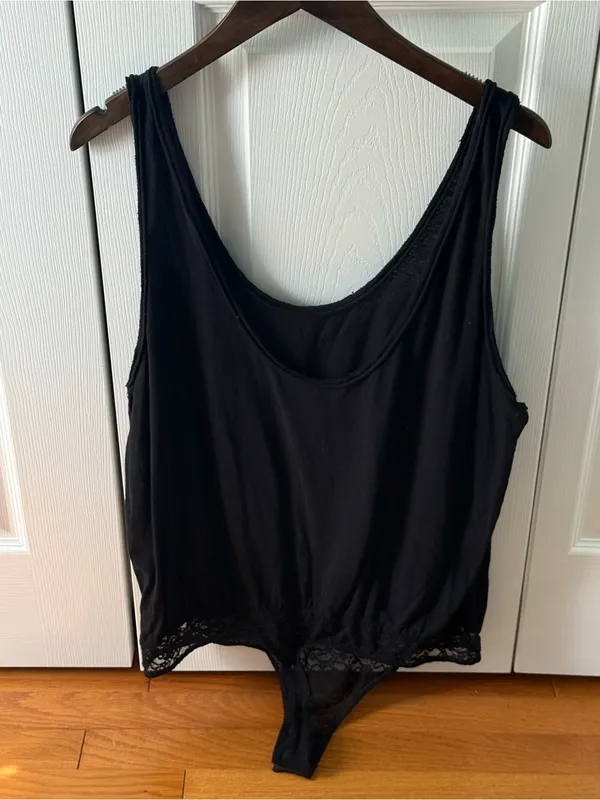 Free People Sydney Bodysuit in Black - Image 3