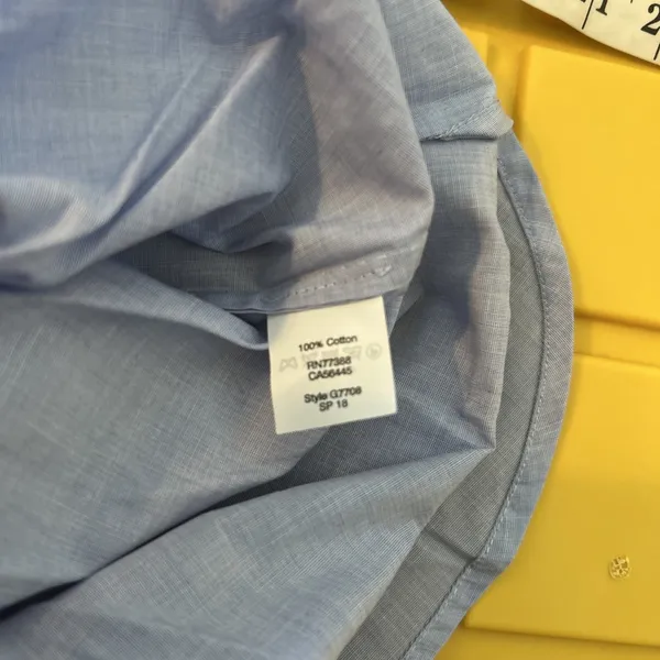 J.Crew Womens Light Blue‎ Pleated Ruffle Sleeveless Blouse Top Size 2 - Image 10
