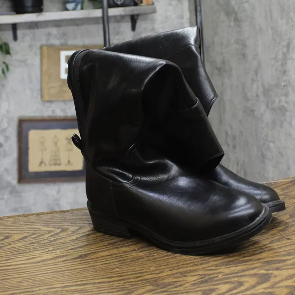 A New Day Womens Sienna Tall Dress Boots 88391442 Black 6M - Image 2