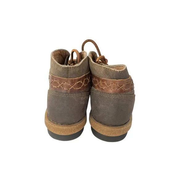 Born CELE Ankle Boots Women's 9.5 41 Suede Rugged Leather Lace Up Booties - Image 4
