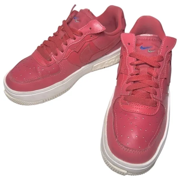 Nike Women’s 6 Air Force 1 Rose Archaeo PINK Fontanka REACT Sneakers DA7024 601 - Image 3
