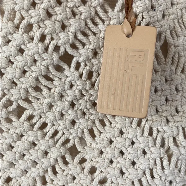 Polo Ralph Lauren Macrame Bag - Image 3