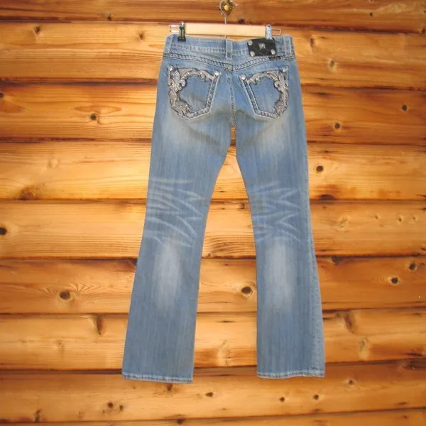 Miss Me Distressed Boot Cut Jeans - Image 6
