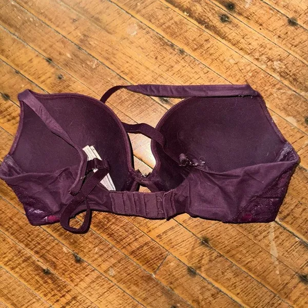 Victoria’s Secret maroon lacy sexy 34D push-up bra - Image 2