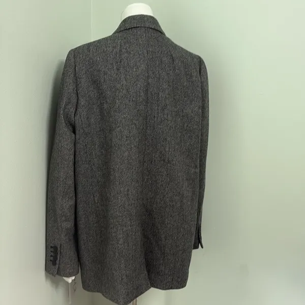 Madewell Larson Herringbone Blazer XXL - Image 11