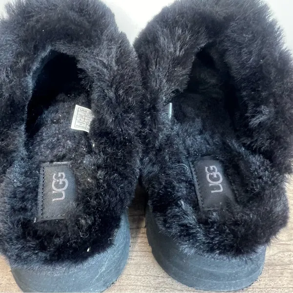 Ugg Disquette Women's Slipper Size 8 Black with Original Box SKU#24318 - Image 7