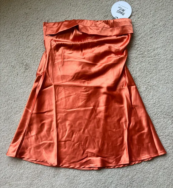 Princess Polly Phillipa Mini Dress Orange - Image 2