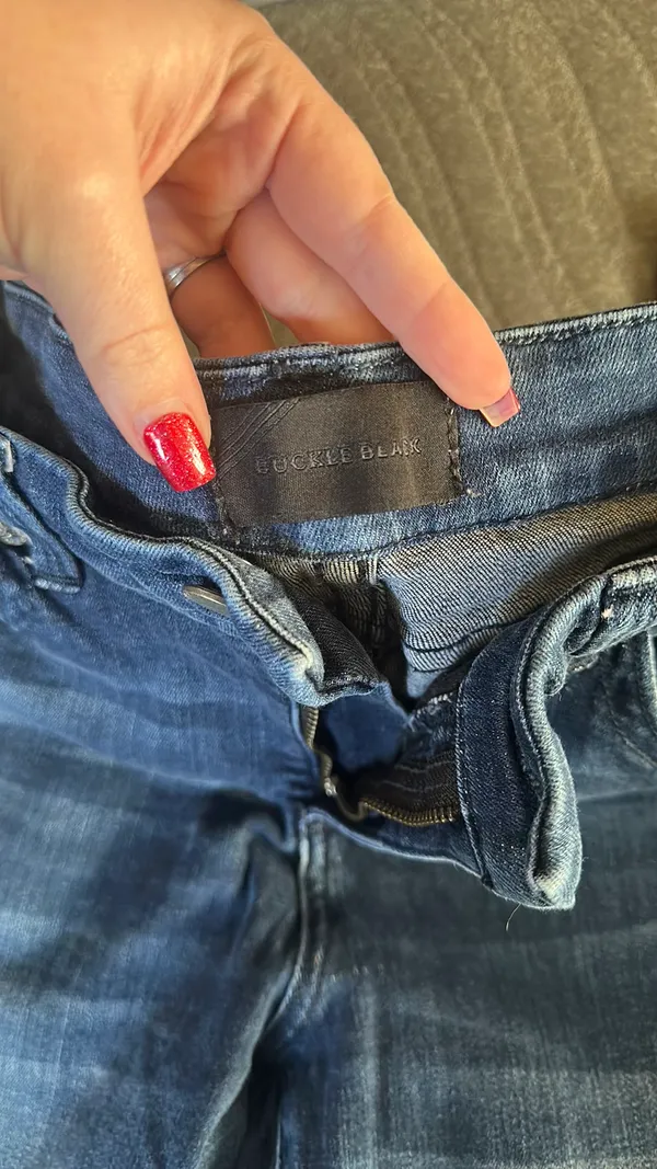 Buckle Black Skinny Jeans Fit No.256 - Image 2