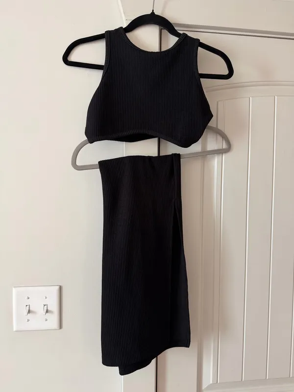 Boutique sweater set ribbed  - Image 2