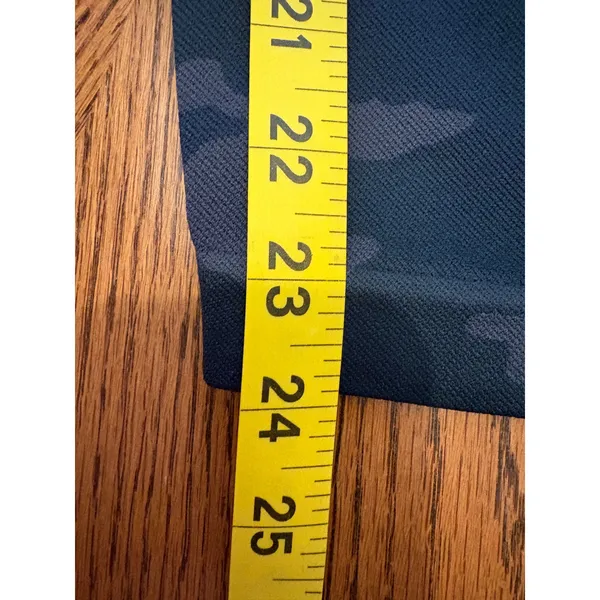 Spanx Look at Me Now Seamless Leggings Black Camo High Waisted Womens Medium - Image 3