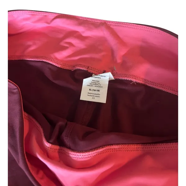 No Boundaries Durango Red Leggings Size SL (16-18) - Image 3