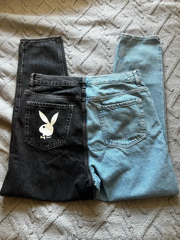 Playboy PacSun Two-Tone Jeans ultra high rise - Image 5