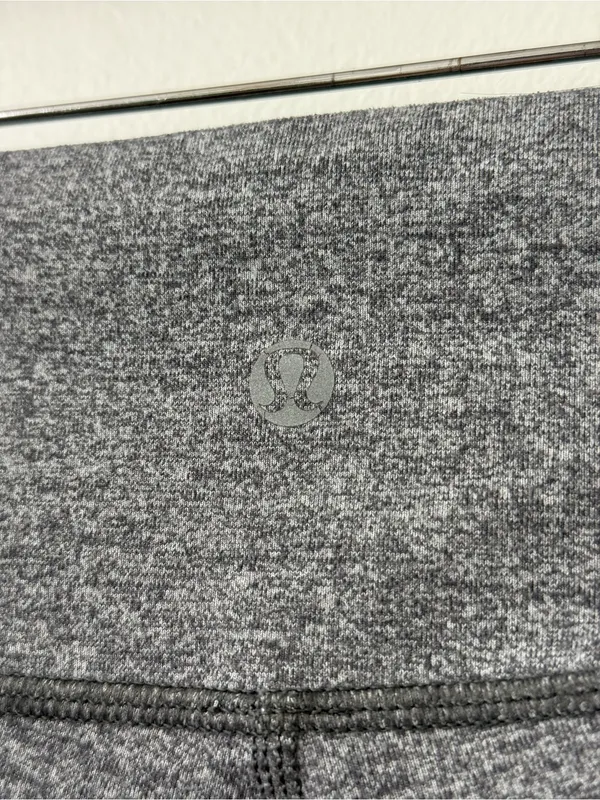 {8} Lululemon Gray Active Capri Crop Leggings - Image 4