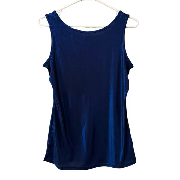 Berek Women Size Small Sleeveless Tank Top Metallic Stretch Lightweight‎ Party - Image 2