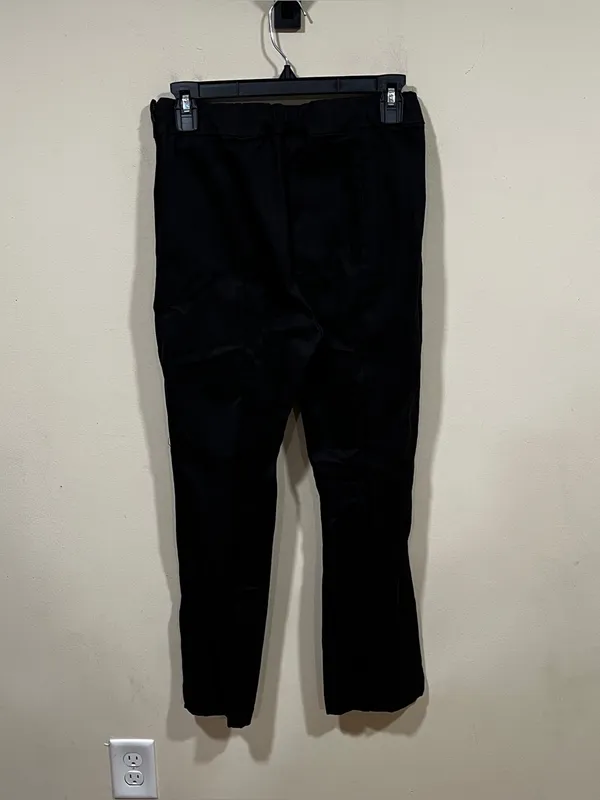 Hill House Pants Women Size Medium Black Claire High Rise Straight Leg Ankle - Image 8