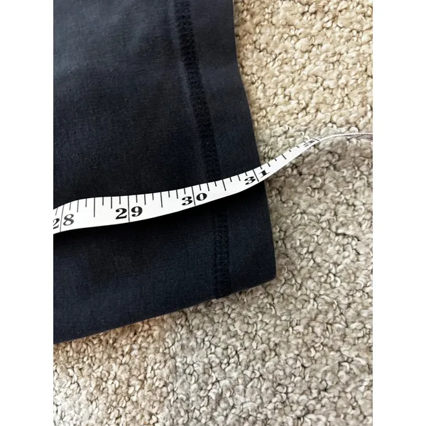 L.L.Bean Lounge Pants Large Navy Blue Wide Leg Drawstring Sweatpants - Image 6