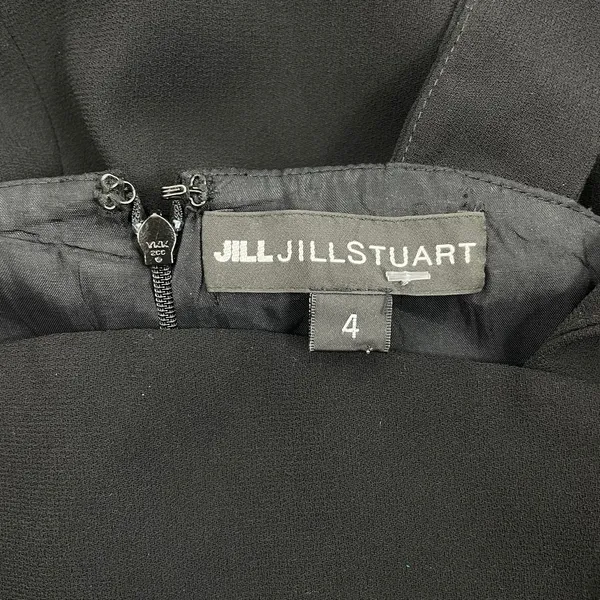 Jill Stuart Square Neck Waist Cut Out Evening Gown Maxi Dress Black Size 4 - Image 11