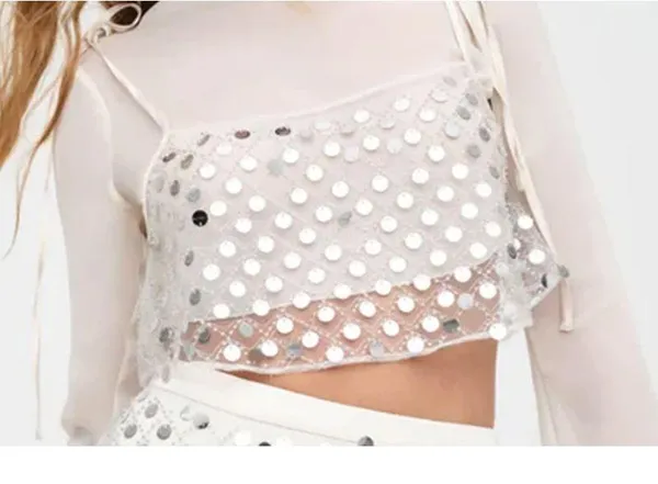 For Love & Lemons Women's Charelle Top XL - Image 3
