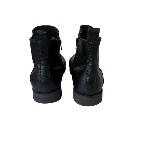 Frye & Co Women's Black Michael Chelsea Boots Size 8.5M Vegan Leather Minimalist - Image 4