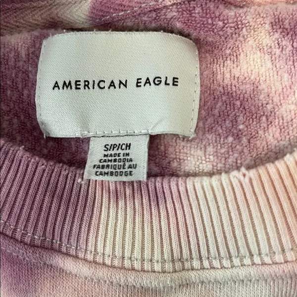 American Eagle Women Sweatshirt Set - Green, Pink, Gray, Multicolor - Image 3