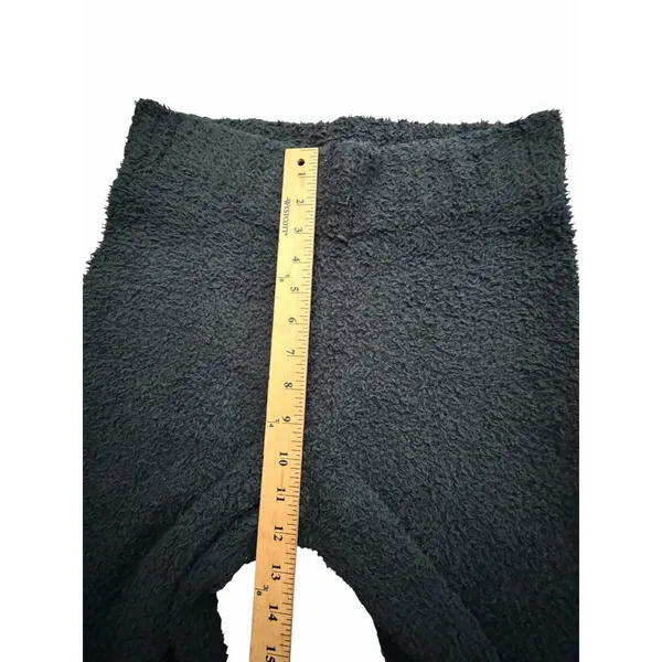 SKIMS Teddy Cozy Knit Lounge Pants in Black Size L/XL Inseam‎ 31" #HR-1 - Image 5
