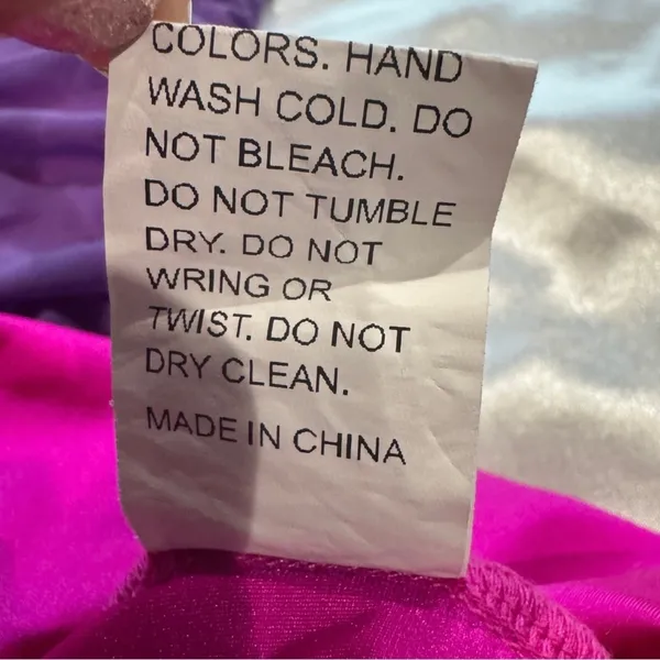 SheIn Pink Purple Mini Dress - Image 11