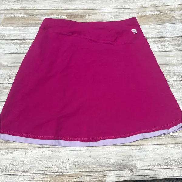 Mountain Hardwear Tonga Skirt Sz‎ Sm Pink Mini Athletic Comfort Tenniscore - Image 2