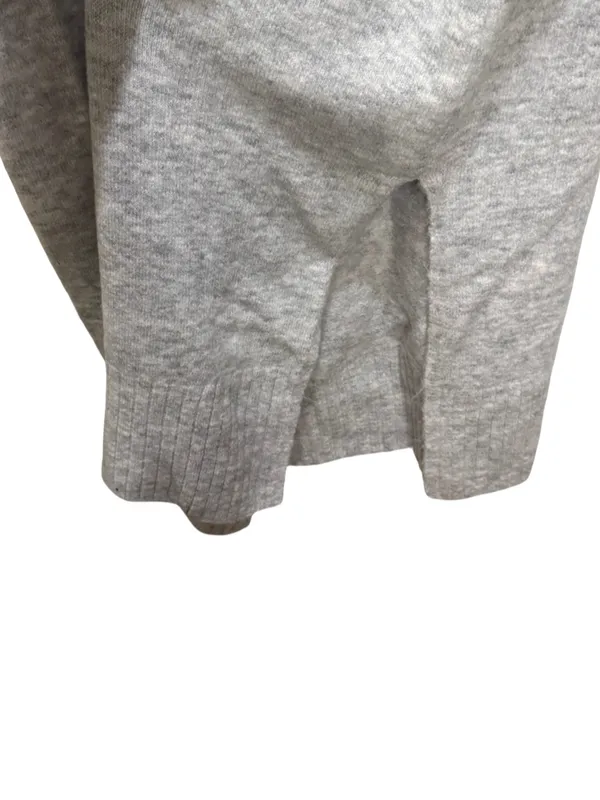 Daily Practice Off-Shoulder Foldover Midi Sweater Dress - Light Gray 1X NWT - Image 7