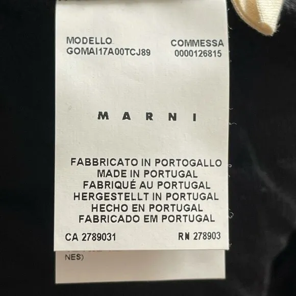 Marni Winter Collection Skirt‎ Black Size 6 - Image 9
