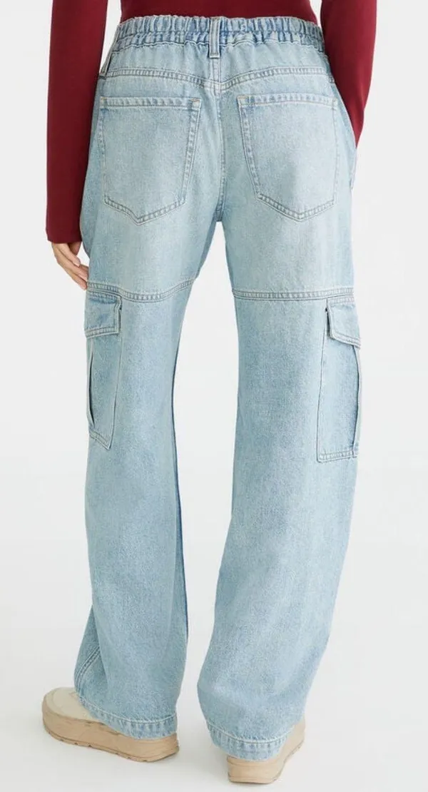 Aeropostale Baggy Cargo Jeans - Image 2