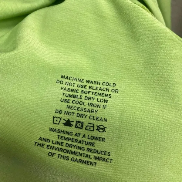 Rei Womens Medium Polyester Blend High Visibility Green Active Top #734 - Image 4
