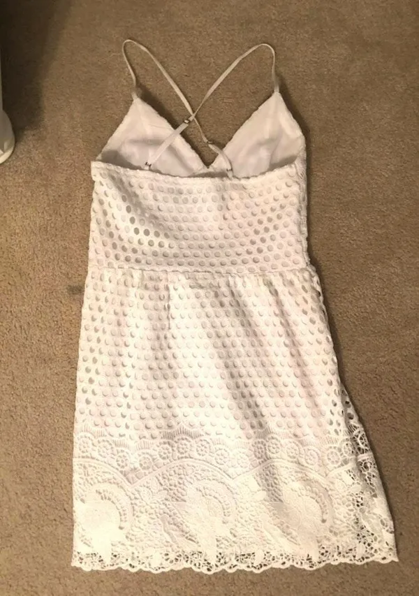 Abercrombie White Dress - Image 3