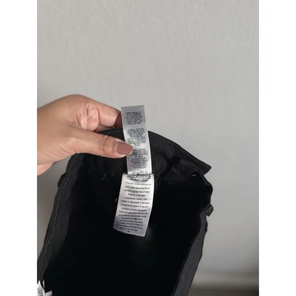 Good American Good Legs Black Skinny Jeans Women's Size 0/25 Stretch‎ GAGL403 - Image 9