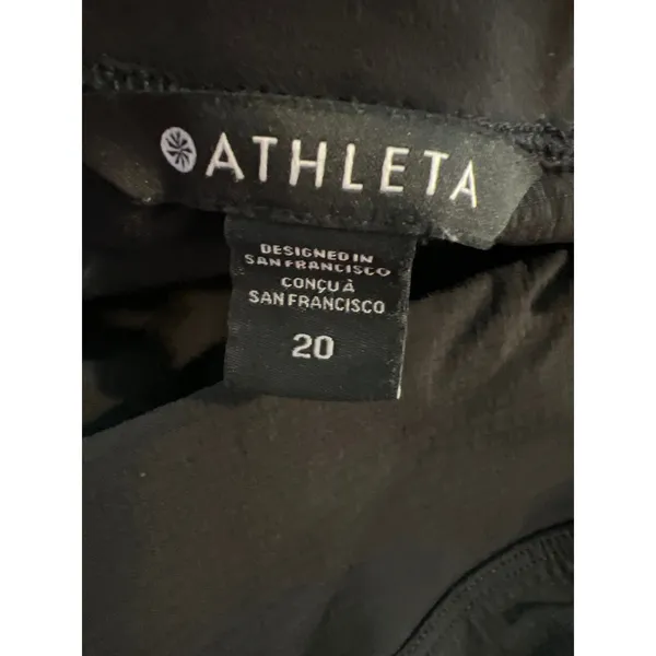 Athleta commuter ankle Pant Hiking Travel Tapered Leg utility women size 20 - Image 3