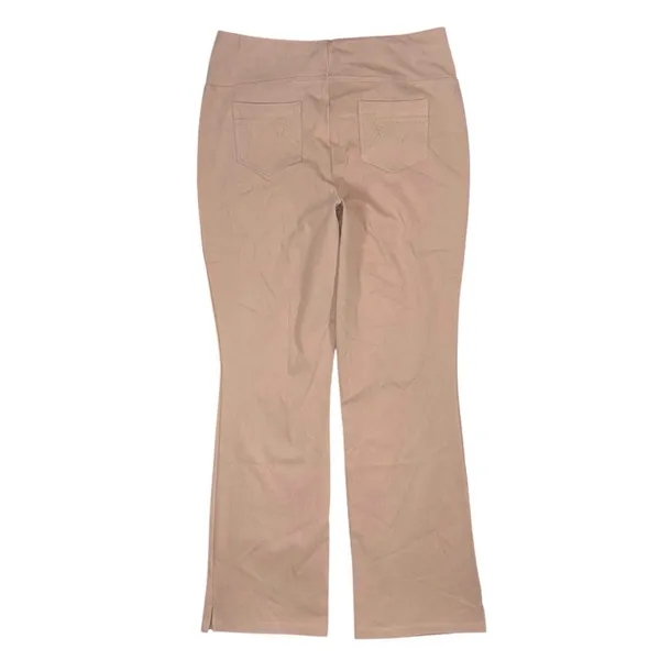 NWT Women with Control Elite Prime Stretch Denim Flare Pants Driftwood Size 16 - Image 2