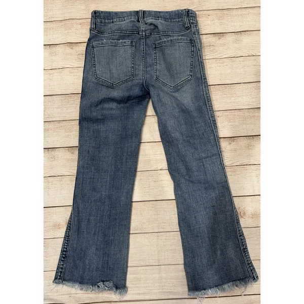 Liverpool Los Angles Women’s Gia Glider Crop Blue Denim Pull On Jeans Size 2/26 - Image 4