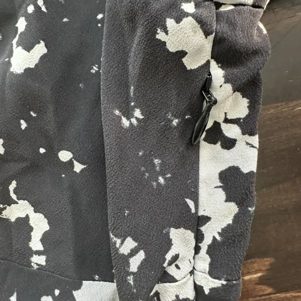 Banana Republic Matte Silk Maxi dress Sz 18 Babydoll Floral Vintage Inspired - Image 6