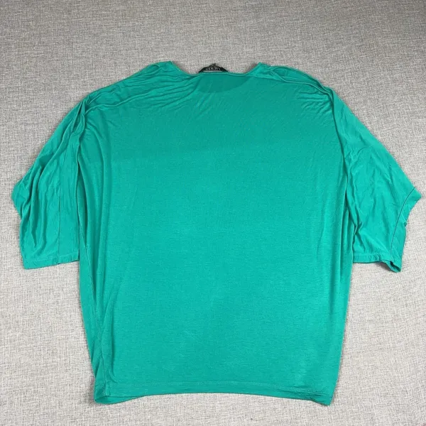 Lauren Ralph Lauren Tunic T-Shirt Womens M Green Dolman Sleeve Jersey Stretch - Image 8