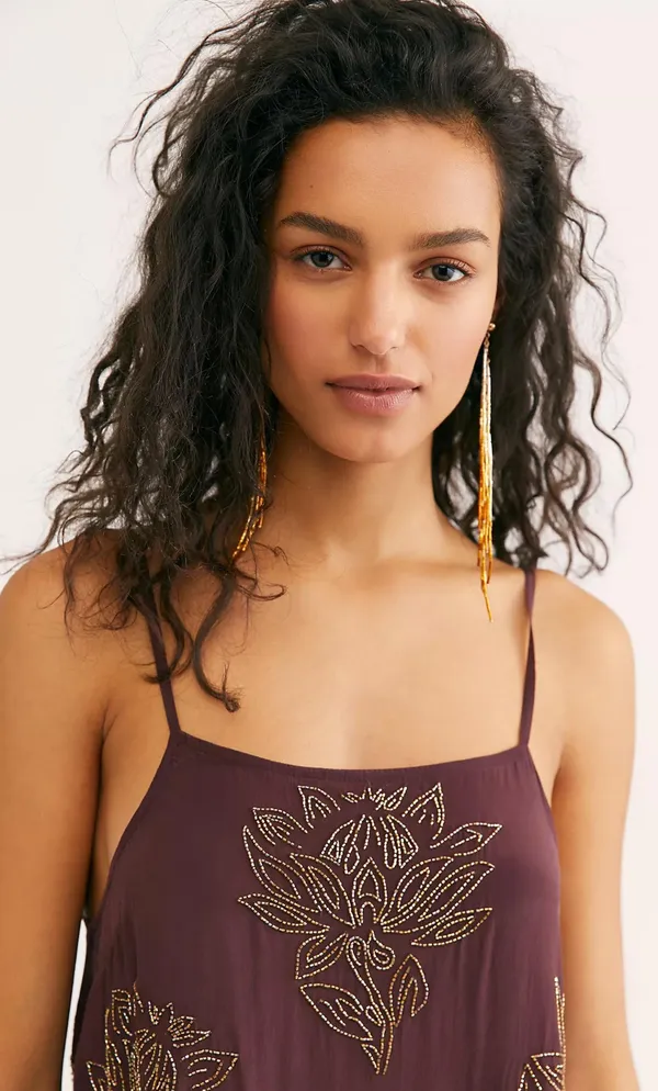 Free People In Full Bloom Embellished Slip - Image 3