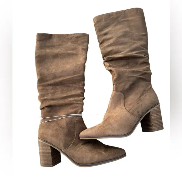 Universal Threads Junie Taupe tall boho boots size 11 - Image 2