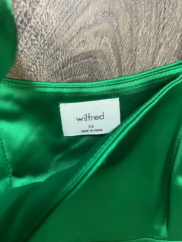 Aritzia Wilfred Green Tank Top - Image 2