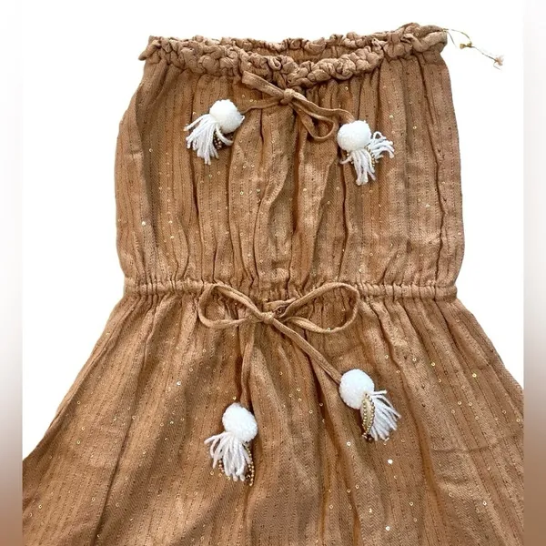 Sundress x Revolve Anoushka Strapless Dress in Saint Barth Canyon Size XS/S - Image 3