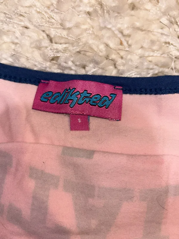 Edikted Italy Tank Top Pink - Image 2